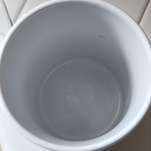 American flag/God Bless America White Large Ceramic Coffee Mug - Picture 6 of 8